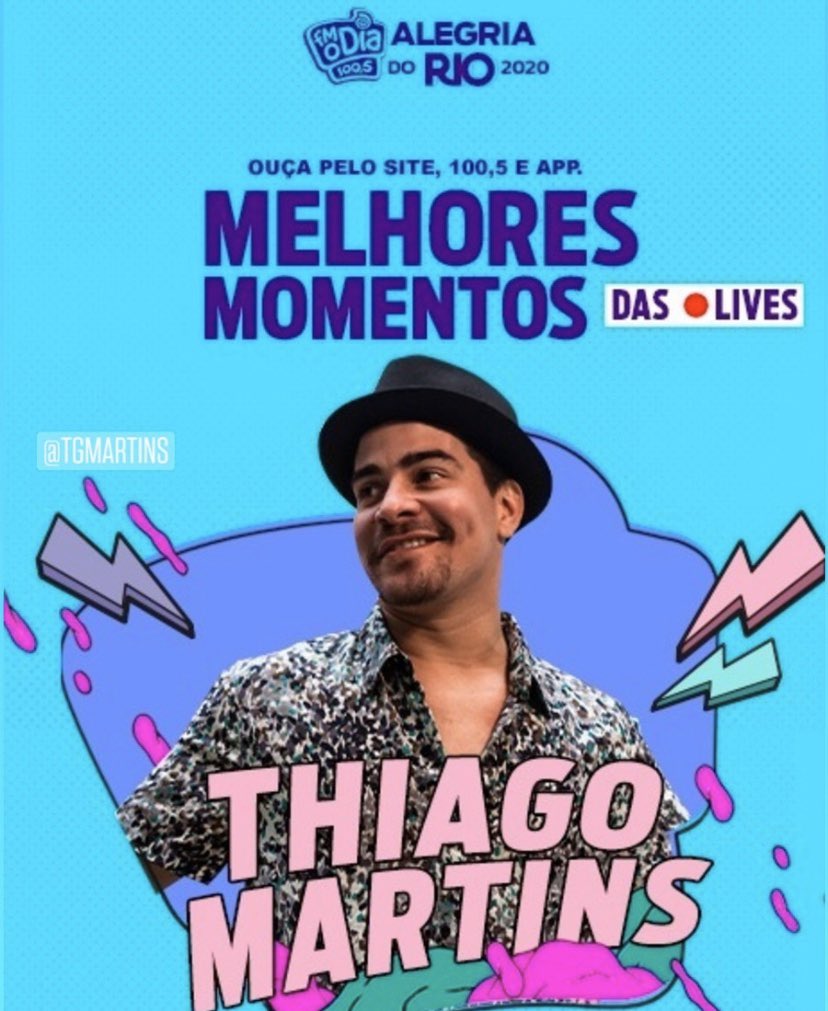 tgmartins's tweet photo. Tá rolando, hein?! @radiofmodia bora curtir os melhores momentos da minha live. #LiveDoTG https://t.co/iVa3Jb9gOi