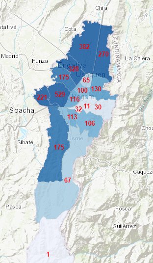 Bogota__DC's tweet photo. #Atención Bogotá suma 3084 casos de coronavirus, Kennedy la localidad más afectada con 529, tiene más contagios que Antioquia, le siguen Suba (382), Engativá (328), Usaquén (270). La localidad de Sumapaz ya reporta un caso de #COVIDー19. 

#QuédateEnCasa https://t.co/ZJlu21Tjvi