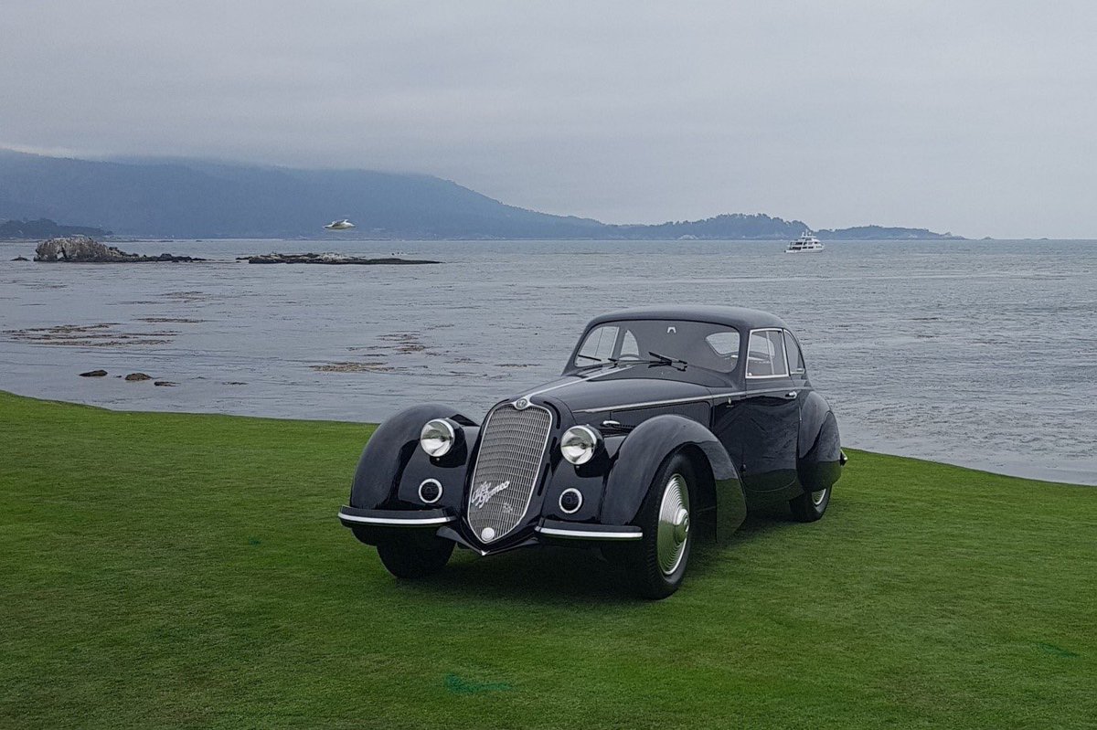 leBolide_'s tweet photo. J-4!
Une #AlfaRomeo #8C2900 de 1938 carrossée par #Touring vient de gagner le #BestofShow au #PebbleBeachConcours d’Elegance. C’est la 3ème fois que ce modèle décroche la palme à #PebbleBeach. En quelle année ne l’a-t-il pas eue ?
1 - 1960
2 - 1988
3 - 2008
4 - 2018
À vous ;-) https://t.co/cYZPfPsNgR