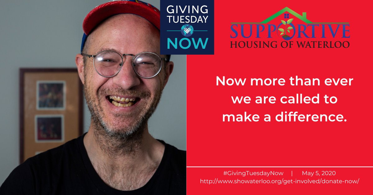 SHOWaterloo2's tweet photo. Today, is #GivingTuesdayNow and if you can, we would appreciate your support. Your support can help with critical appliance replacement and other items &amp; services that will help make this time a little easier for our tenants. Donate today at https://t.co/HbNGwZaaGe https://t.co/jZAfBvAKqo