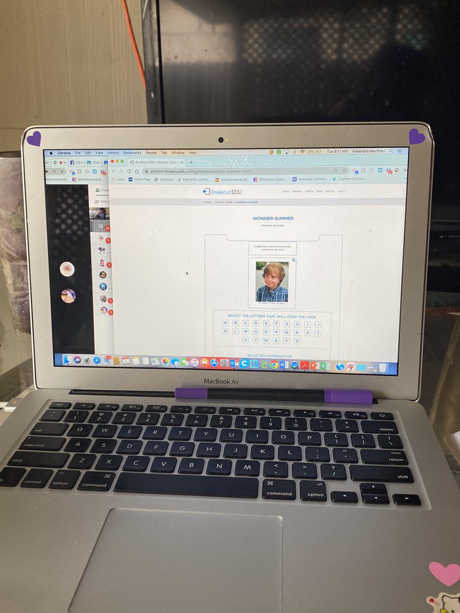 Vocabulary practice for <a href="/WonderTheMovie/">A Wonder Story</a> <a href="/Wonderthebook/">Wonder</a> using <a href="/breakoutEDU/">Breakout EDU</a>... so fun!