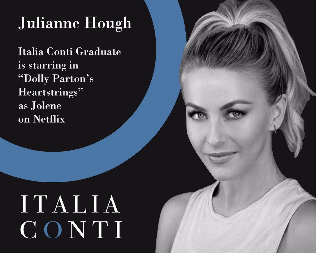 Italia Conti Graduate Julianne Hough is starring in "Dolly Parton's Heartstrings" as Jolene on Netflix #netflix #dollyparton #dollypartonsheartstrings #jolene #italiaconti #conti #proud #jointhealumni #contikid #juliannehough