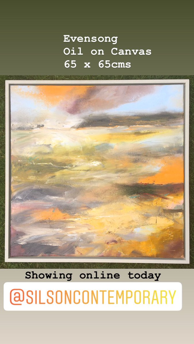 Evensong <a href="/SilsonArt/">Silson Contemporary</a> - more paintings here - artworkarchive.com/profile/lesley… @ArtworkArchive
