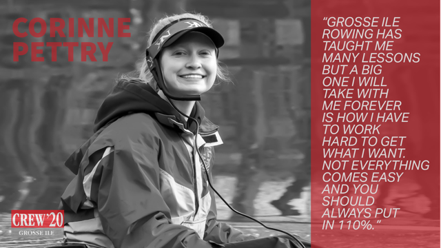 flessland_eric's tweet photo. GI Rowing Class of 2020. Congratulations Corinne Pettry! A good coxie tunes in to the boat & connects with each rower, knowing what they need to hear to push beyond their comfort zone & reach new levels of success. You are THAT coxie! Keep winning at Adrian! #girowing @row2k https://t.co/JHZvRZYVZS