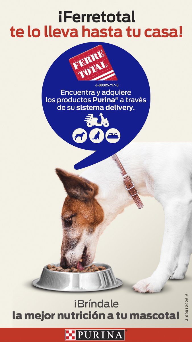 Encuentra y adquiere los productos de PURINA® a través del sistema de Delivery de <a href="/Ferretotal_ve/">Ferretotal CA</a>
