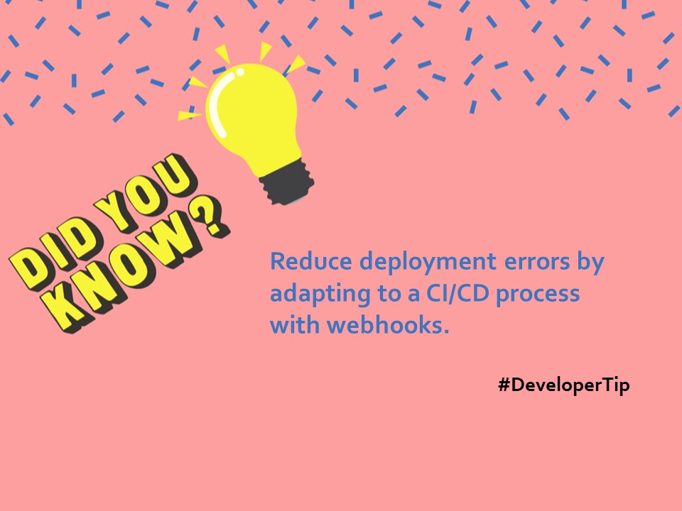 smijaytech's tweet image. Useful tip when working on large projects with multiple developers.

#TipTuesday #Webhooks #DeveloperTip #100DaysOfCode #WomenInTech #JavaScript #ReactJs #SalesforceDevs #Trailblazers