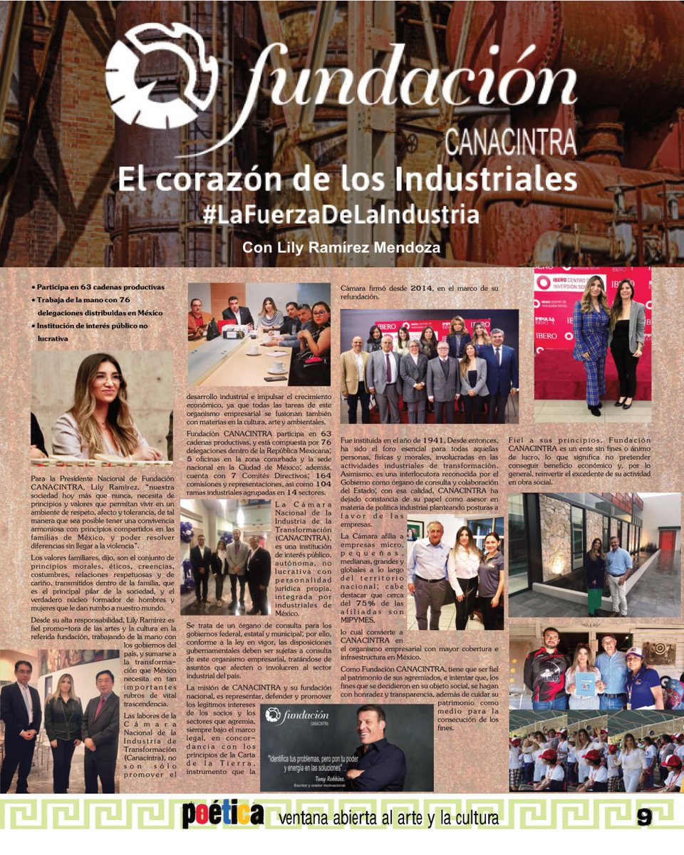 F_CANACINTRA's tweet photo. Agradecemos a la revista Poética Oaxaca por el artículo publicado en su tercera edición.
https://t.co/hiGqT4BZmE https://t.co/yachg24Ll6