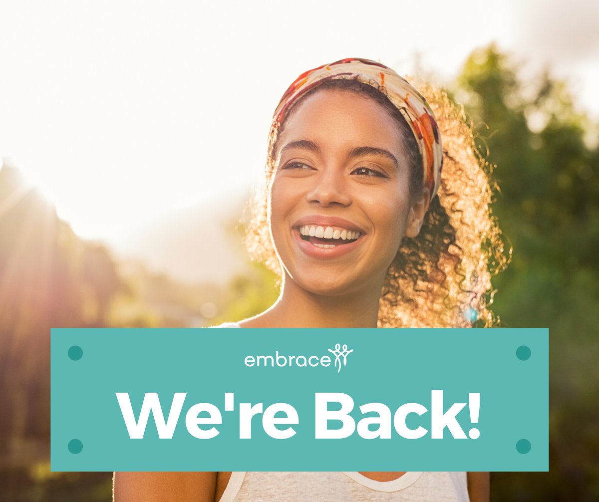 EmbraceWichita's tweet photo. Embrace is open again today for in-person pregnancy tests and STD testing starting at 10 AM. All services are free and confidential. Looking forward to serving the community again! https://t.co/hkQO8KVYw6