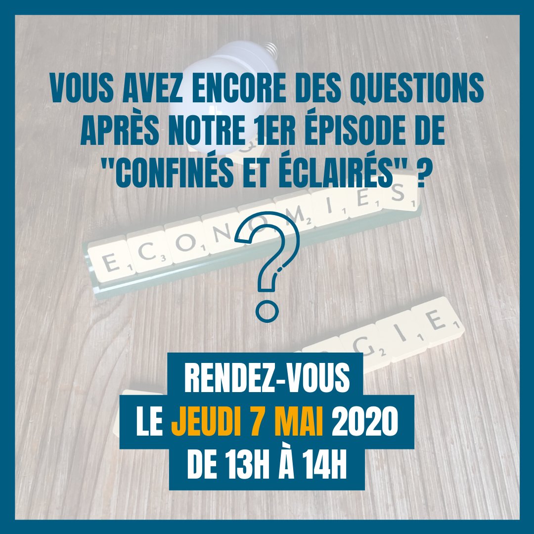 📣 A vos agendas : le webinaire économies d'énergie revient le jeudi 7 mai, entre 13h et 14h !
💡 Envie d'en apprendre plus sur les bons gestes à adopter chez vous pour réduire votre facture ? Inscriptions : bit.ly/webinairemde
📽️ Episode 1 : youtu.be/d3wG7STqnE8