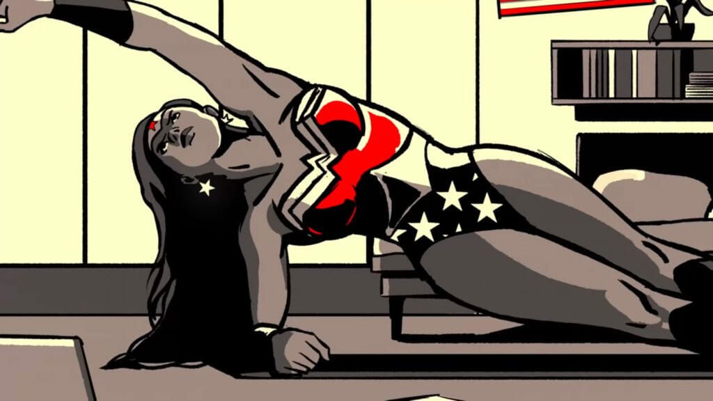 VAM3RS's tweet photo. What are superheroes doing during the lockdowns around the world? This is exactly what #HeroesInLockdown explores. https://t.co/bQoAJD8PHW https://t.co/94MnQao3s7