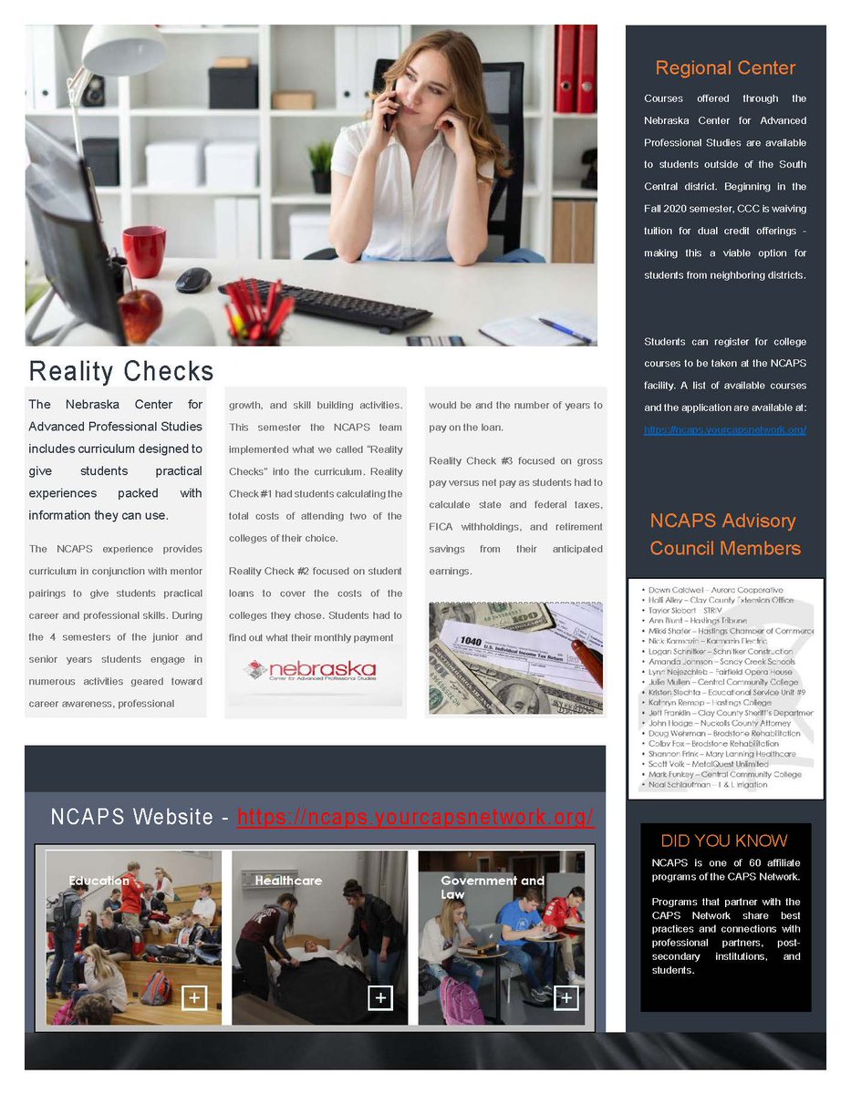 nebraskacaps's tweet photo. The Spring 2020 #NCAPS Newsletter is out! #capsnet https://t.co/HDyLXo5b50