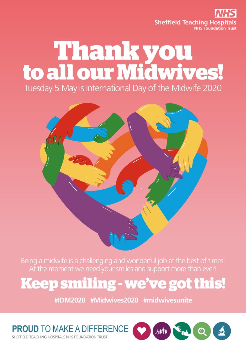 SheffieldHosp's tweet image. Today we recognise #InternationalDayOfTheMidwife, celebrating the outstanding work midwives do. In this global pandemic, midwives have risen to this extraordinary challenge #IDM2020

Here are some messages from patients at the Jessop Wing for our wonderful Midwives 👇