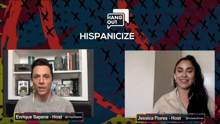 Hispanicize's tweet photo. Have you seen our latest #Hispz hangout with the @cw_dynasty with LatinX actors @rafaeldlf and @DaniellaAlonso? It's a can't miss one! Check it out: https://t.co/03d6nRpVJF and tell us what U think. #unidostogether #hispz #dynasty #LGBTQ https://t.co/iMc1mQLhbG