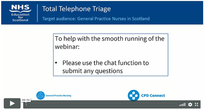 NESOptometry's tweet image. Telephone triaging and examination has become a vital tool in dealing with patients in primary care, to limit face-to-face contact. 

1 CET point available (Optometrists and DOs)

learn.nes.nhs.scot/29843/optometr…

#COVID19 #communityoptometry #triage #telephoneconsultation