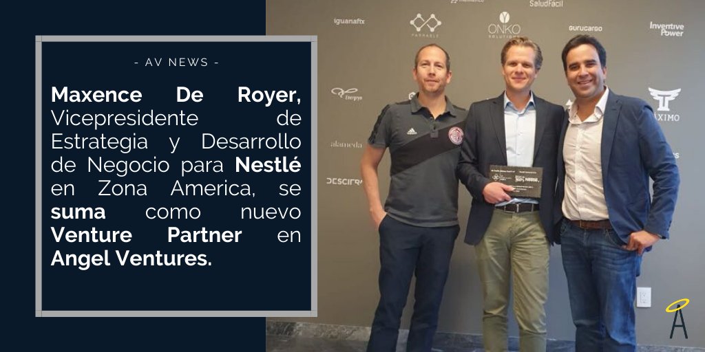 AVM_Mex's tweet photo. Maxence De Royer participa de manera global en la selección de oportunidades y apoya activamente en el desarrollo del portafolio del Fondo Angel Ventures Pacific Alliance Fund II🚀 #AVPartner
https://t.co/l5XEsn51ar https://t.co/UKdZO6RuiH