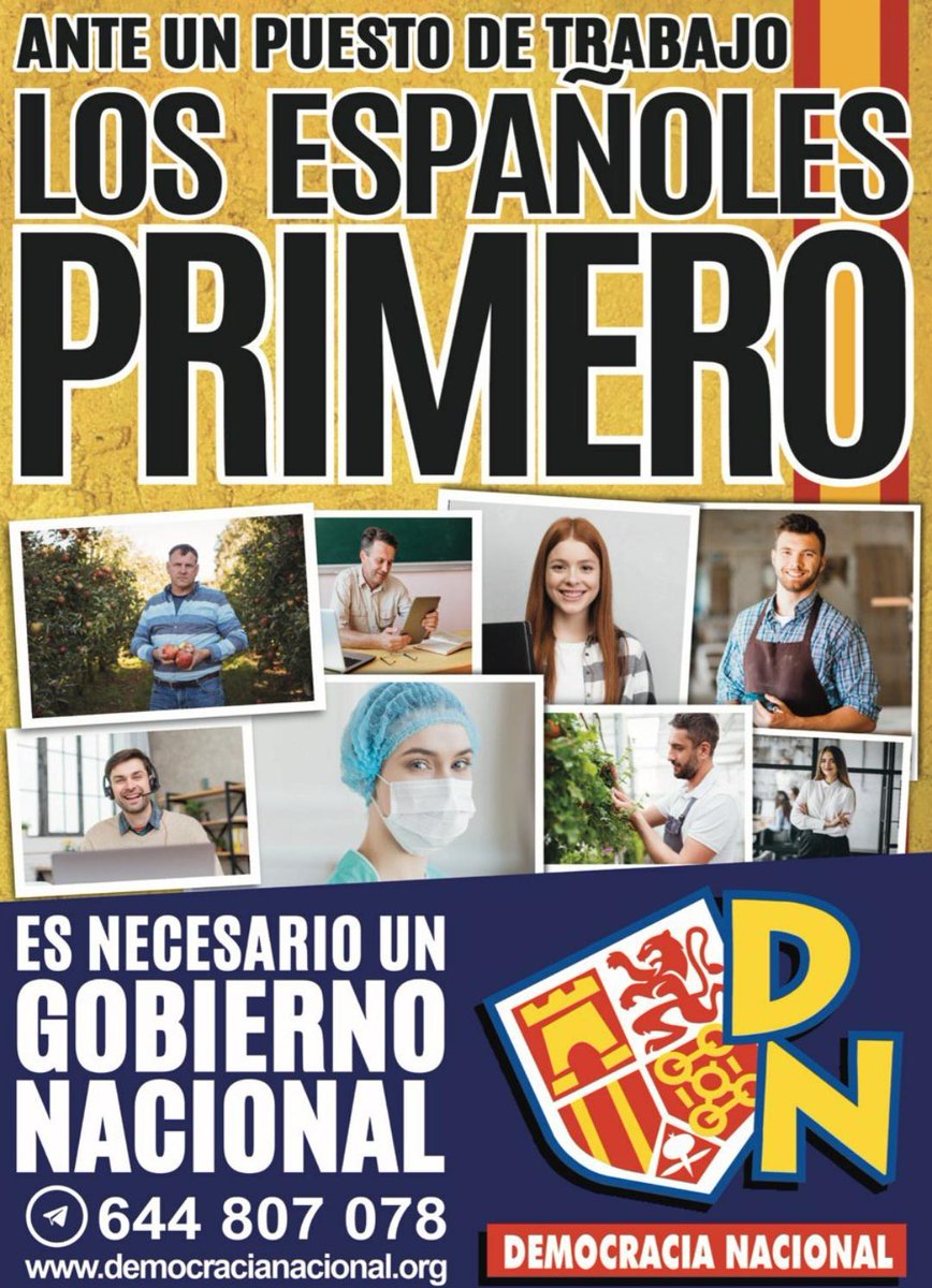 D_Nacional's tweet photo. La crisis del coronavirus destruye más de 548.000 empleos en abril y el paro roza los 4 millones - https://t.co/YvaKF0yhjg via @D_Nacional

ESPAÑA, ¡DESPIERTA!

#paro
#COVIDー19
#Mociondecensura
Rafa Nadal
Karl Marx
Gobierno del 8-M https://t.co/qzPTtfHBRm