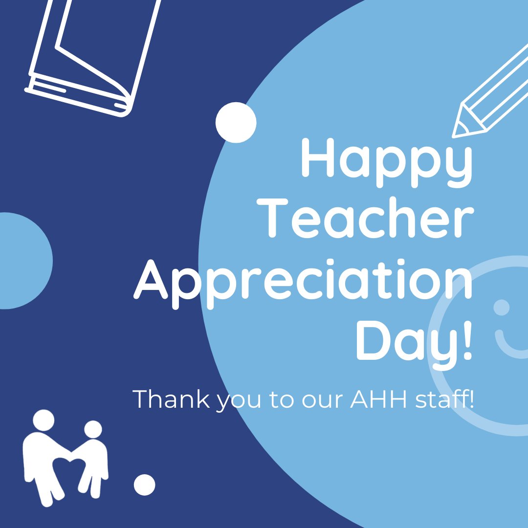 AdkHelpingHands's tweet photo. Happy #TeacherAppreciationDay! 🍎 

Thank you to everyone at AHH for doing what you do! Even though we can't be together, we are thinking of each and every one of you. 💙 #teacherappreciationweek #thankyou #teachers #earlychildhoodeducation #adirondackhelpinghands #plattsburgh https://t.co/0NilW9Pkhc