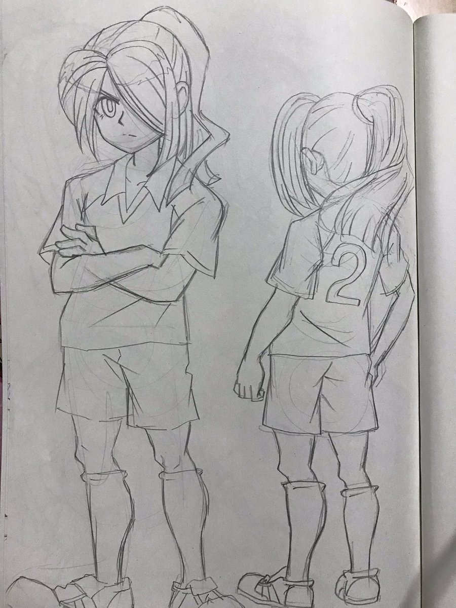 4等身ムズいよ難しいよ 風丸5頭身になっちまった 庭和 の漫画 4等身ムズいよ難しいよ 風丸5頭身になっちまった 庭和 の漫画