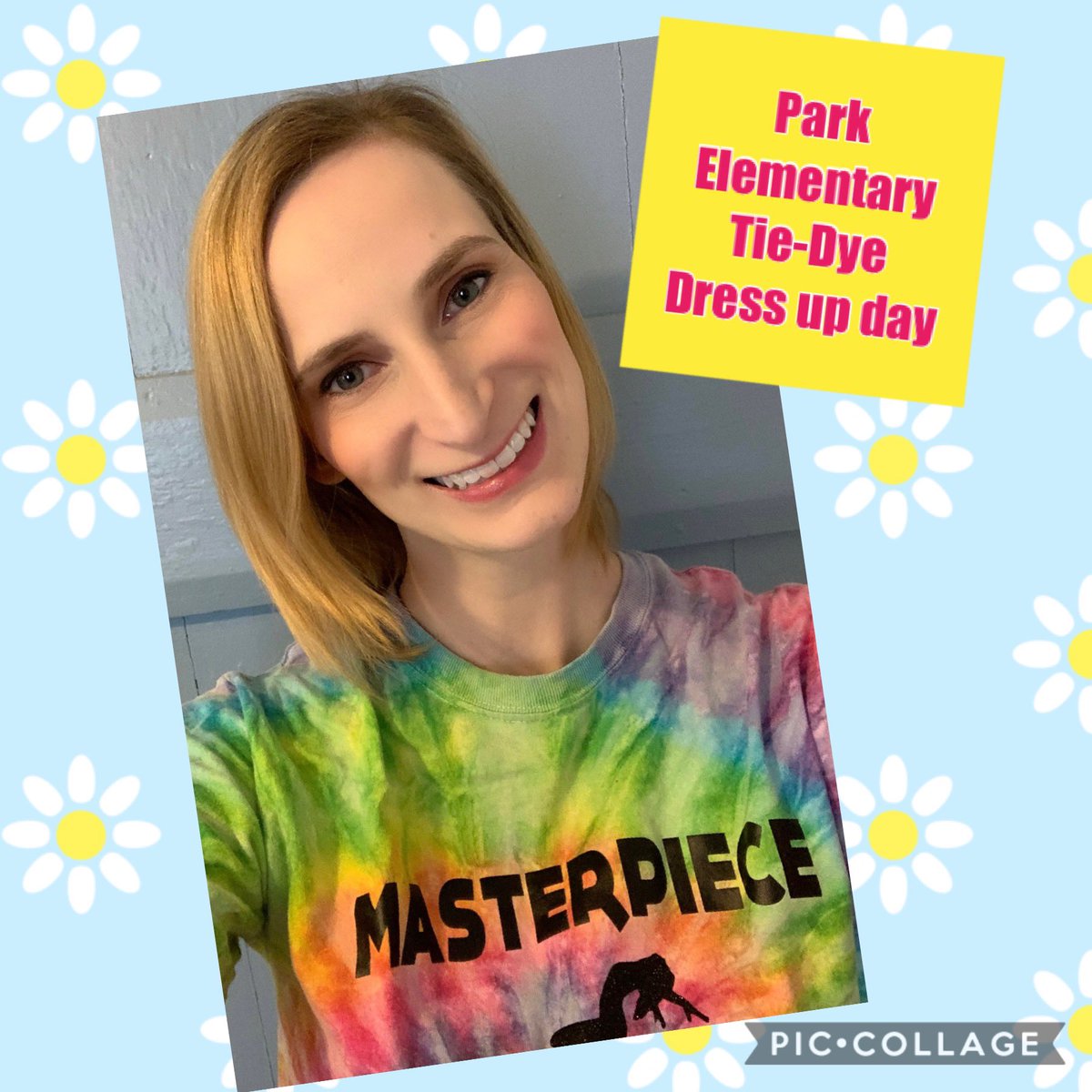 abennettmg's tweet photo. Staying home doesn’t mean you can’t have dress up days! Tuesday tie-dye fun!!! #WeAreMG @MGUSC_Eagles https://t.co/Jd3VV3gPKP