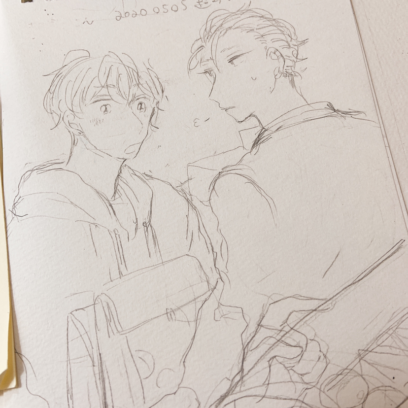 下書きx3 
