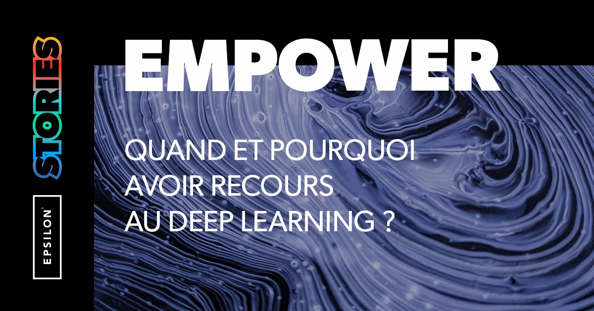 [EMPOWER] 
Qu'est-ce-que le Deep Learning et pourquoi l'utiliser ?
Damien Garrouste, Senior Manager #DataScience nous explique son rôle dans l’#IA ainsi que les différences entre #DeepLearning et #MachineLearning
🤖 ow.ly/Qy1q50zxpe2
#EPSILONStories #data #NousSommesEpsilon