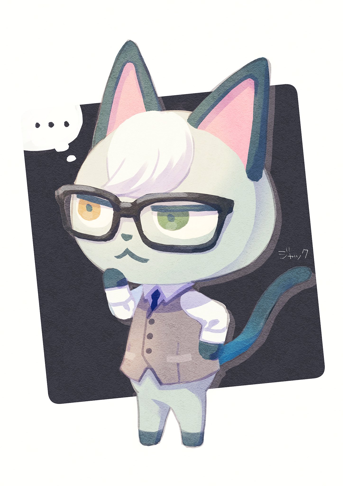 Twitter 上的 鈴木ネル あつ森のジャック うっ 憤死 どうぶつの森 ジャック どう森美術部 あつ森イラスト ファンアート T Co 2kzopaijcs Twitter