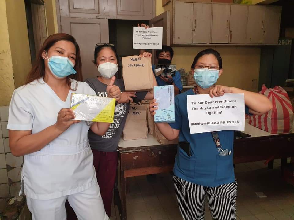 JenYoon1004's tweet photo. To our Dear Frontliners, mabuhay po kayong lahat. Thank you for your hardwork, thank you for being our inspiration, thank you for being fighters despite of this pandemic crisis we are facing right now.
@EXOVotingAces
@weareoneEXO
#EXO
#DearFrontlinersProject
#8finitywithEXO https://t.co/lkML6HbBVj