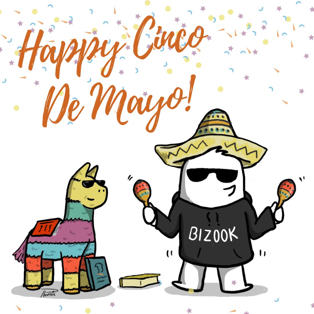 Bizook_'s tweet photo. Looks like Biz is ready for the day! #CincoAtHome https://t.co/OcWYjNJ5vC