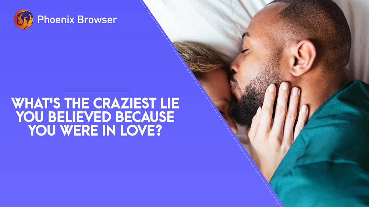 phoenix_browser's tweet photo. I believed she had a job that paid so much yet she worked 2 nights a week. #LoveHurts
What about you? Share that crazy lie they made you believe.
#LoveTuesday
#PHXBrowser
#TestKitScam
#AfricanGiant
#LearnConnect
#yaradua
#love
#relationships
#tuesdayvibes
#MidnightSun https://t.co/G9OVmPIAa9