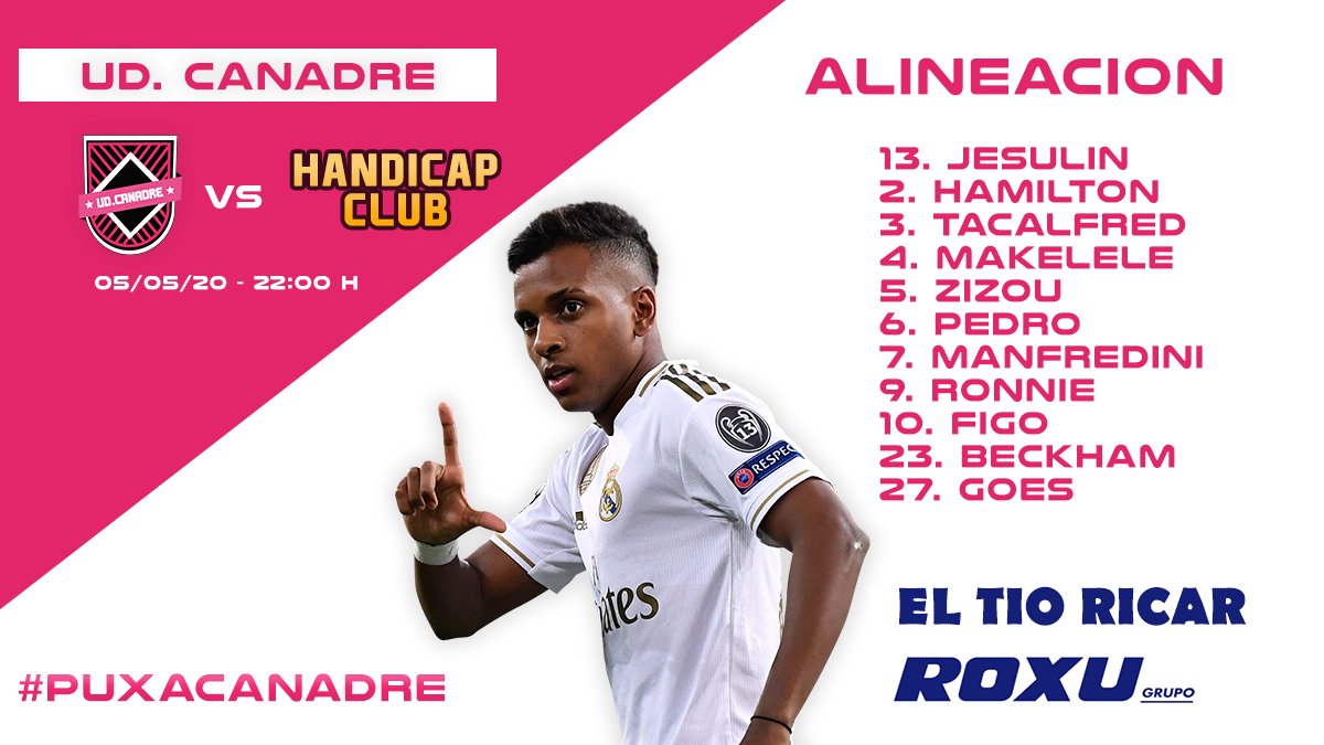 UDCanadre's tweet photo. #Jornada1

Hoy jugamos en @COFspain‼️

🏛️El Parque De Las Cejas
🆚@Club_Handicap
🕰️ 22:00

#PuxaCanadre https://t.co/BzKYcKbPQo