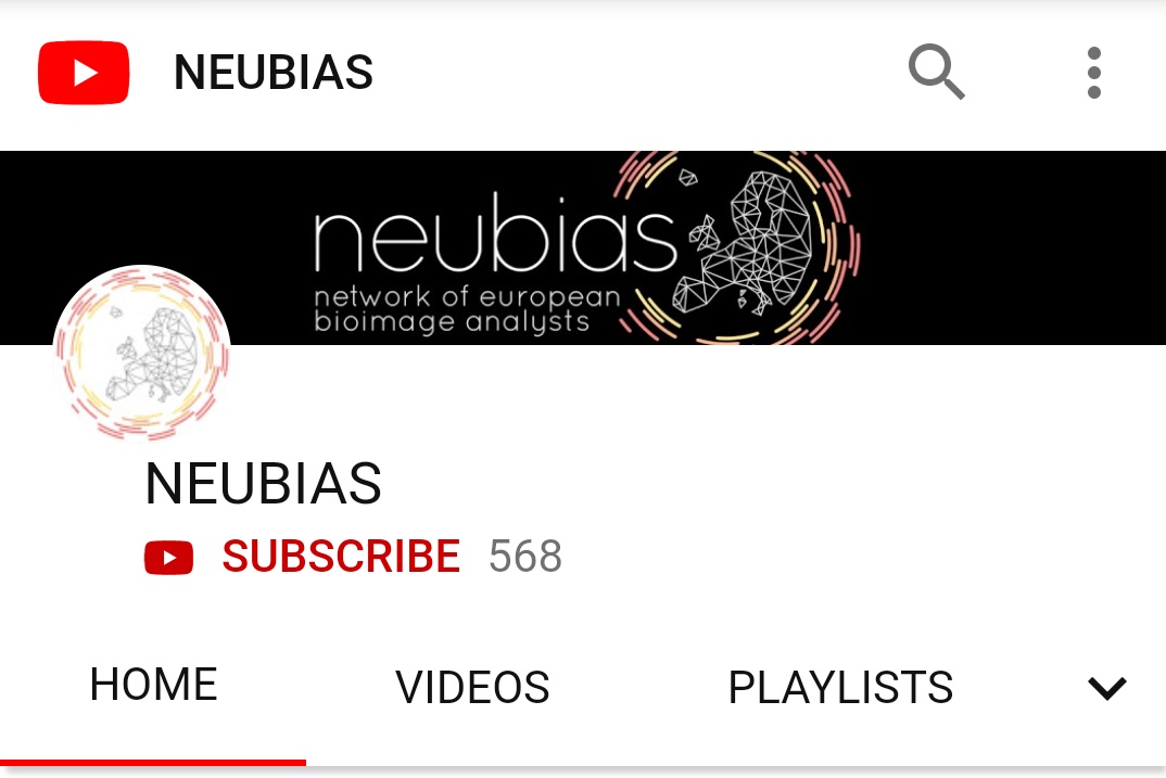 The @NEUBIAS_COST #NeubiasAcademy Youtube channel is recently gaining quite some awesome webinars about #BioImageAnalysis. Check them out! 🤩
youtube.com/neubias