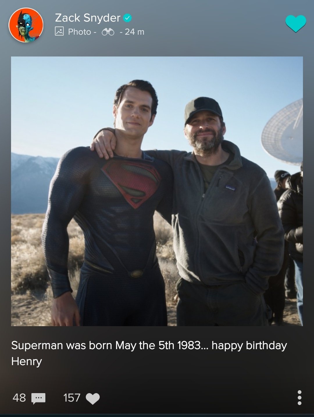 Happy Birthday Henry Cavill! Our amazing superman! 