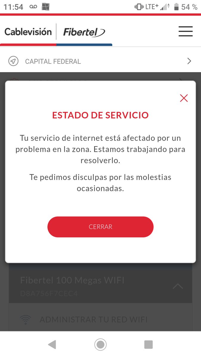 SoyChipo10's tweet photo. En @CableFibertel hace una semana q están arreglando el servicio. https://t.co/QumE27M4s4