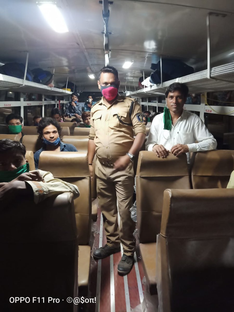 COPrantijNP's tweet photo. #COVIDー19
#coronaupdatesindia
પ્રાંતિજ નગરપાલિકા ધ્વારા ઉત્તર પ્રદેશ ના 23 શ્રમિકો ને સ્વમાનભેર તેમના વતન માં પરત મોકલ્યા.@COPrantijNP @akpstars1 @InfoGujarat https://t.co/XyEIvt8ped