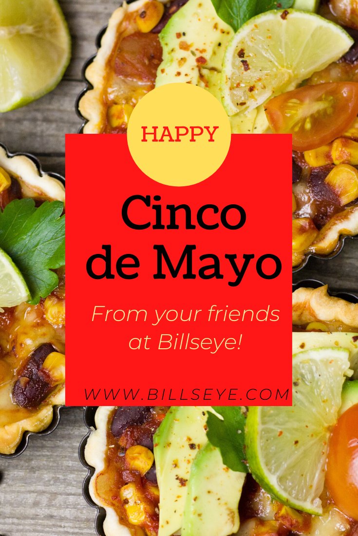 billseye_app's tweet photo. Happy Cinco de Mayo, everyone!  What are your favorite foods that you enjoy during Cinco de Mayo?  

Please take a moment to leave a comment below to let us know!  

#CincoDeMayo #Billseye  #MobileBillingSolved #RealTimeMobileBillingApp #LegalTech #BillingAtThePaceOfCommunication https://t.co/fgtXn3JWZR