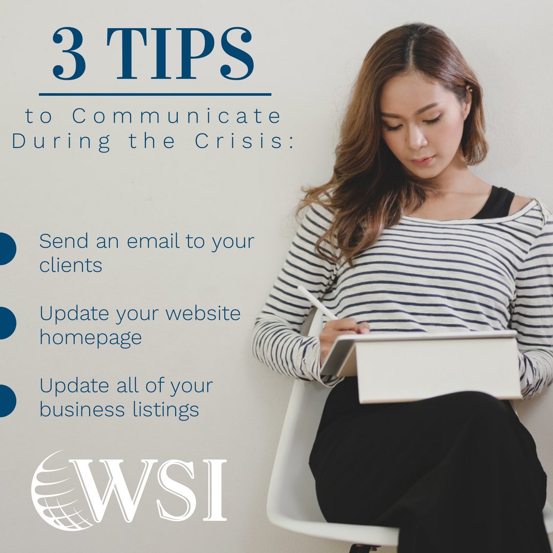 wsidigdirection's tweet photo. Even though we are in lockdown, it is important to stay connected with your clients and potential ones! https://t.co/B1smEGqm4t