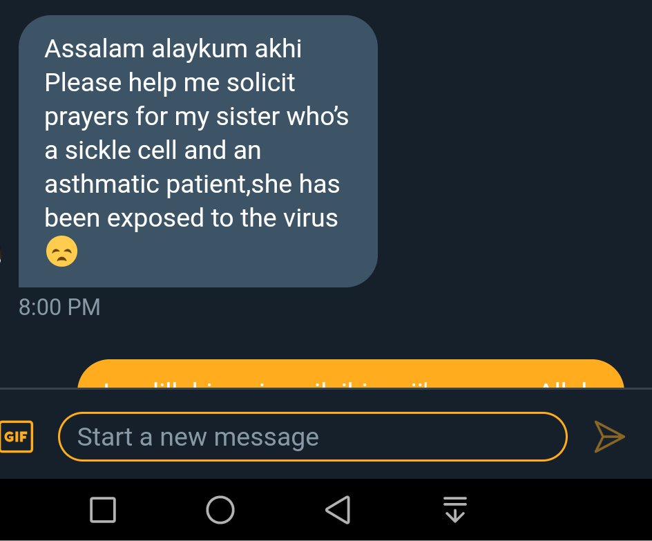 7signxx's tweet photo. It's a sad day for us around here.
A sister has been exposed and is in dire need of our prayers. 
Please kindly say a Prayer for her when you come across this. https://t.co/GDyetsbeQI