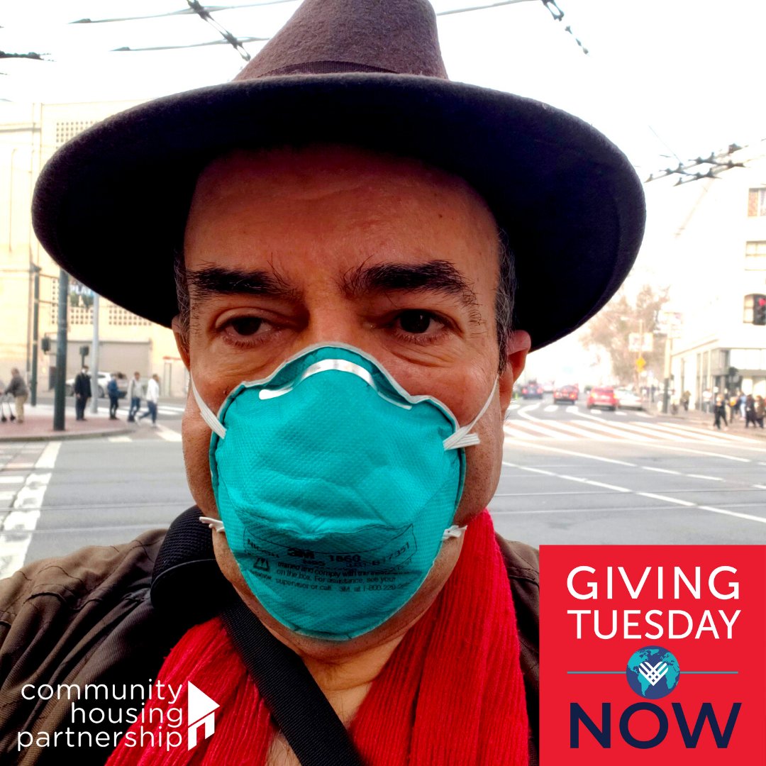 chrisamos's tweet photo. Today is #GivingTuesdayNow! I am donating to @CHP_SF  to help vulnerable residents get reusable face masks. Will you give dignity and sponsor some masks with me? 
https://t.co/LaUfgv4mz3 https://t.co/QE6831fp7p