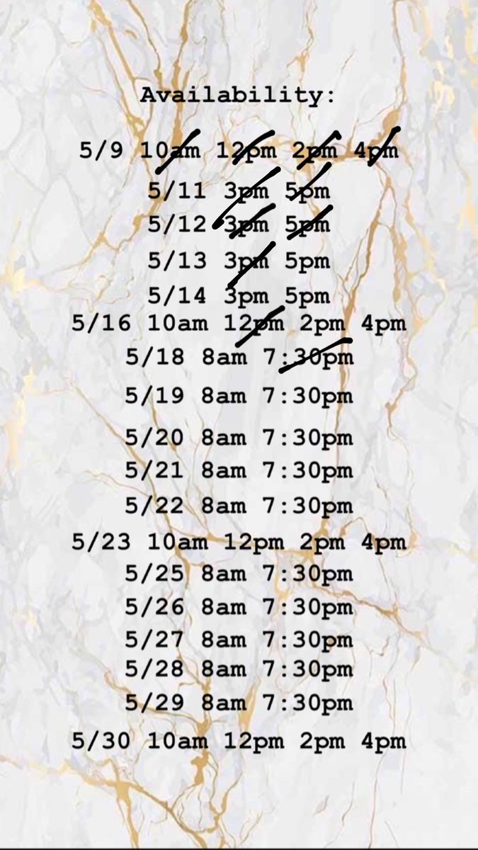 ageless_lashes's tweet photo. Updated schedule 🖤✨ https://t.co/kBbcAsPE66