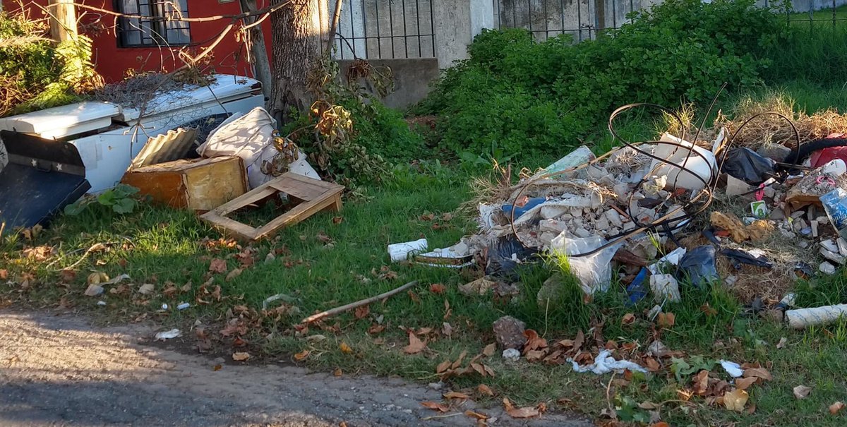 posicionpilar's tweet photo. PILAR ABANDONADO 😪

Algunas de las imágenes que comparten los vecinos hartos de la ausencia de @MunicipioPilar 

Un escenario que se repite en todos los Barrios de Pilar, ramas, basura y desidia.

Pedimos a @FedericoAchaval ponga manos a la obra en los Barrios, no solo al KM50. https://t.co/5Exq3cfCrc