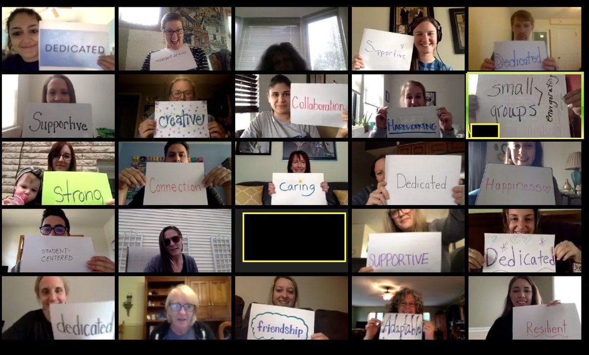 Our staff is great! Here's what they have to say about their teammates and school. #inspire96