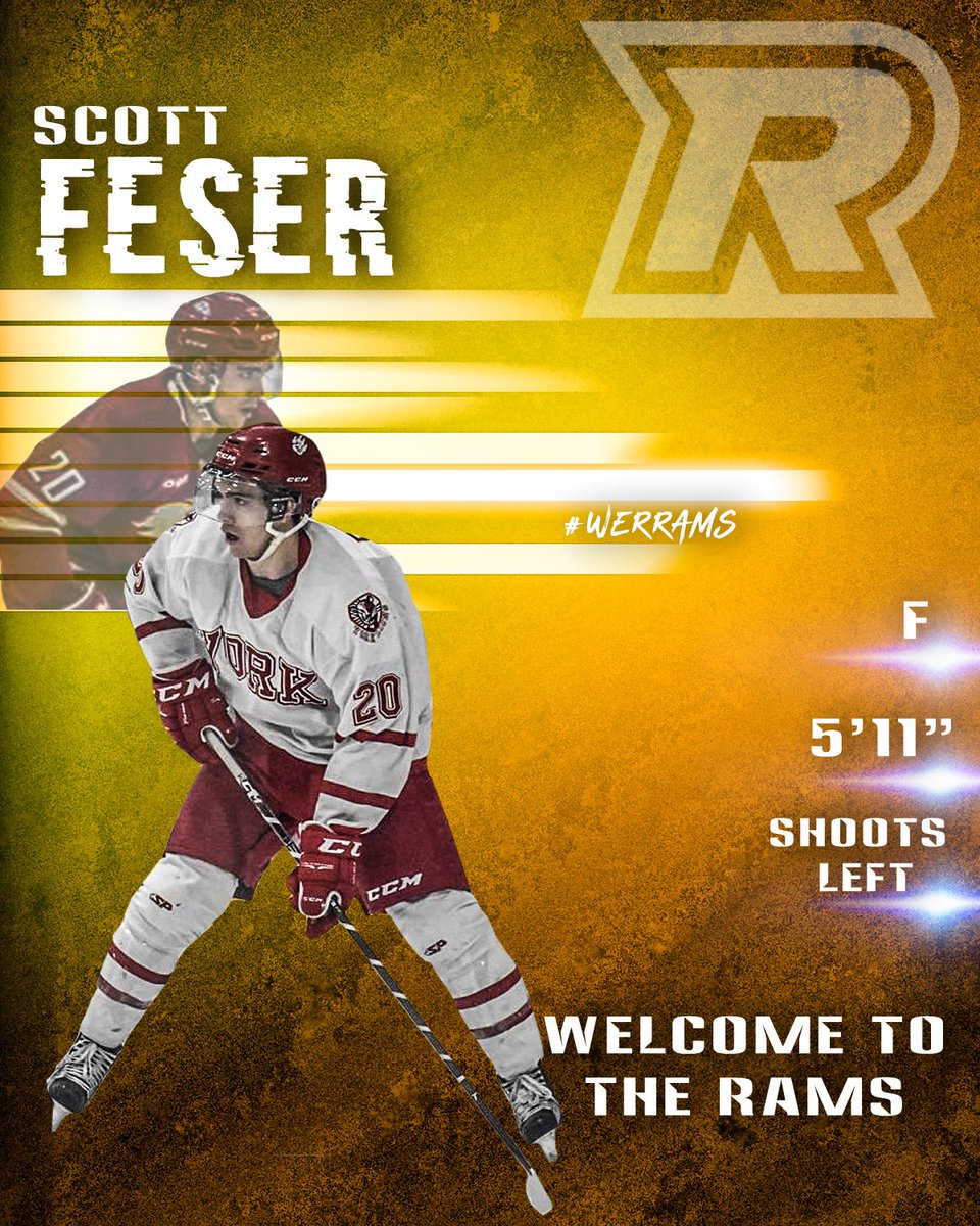We would like to introduce our fourth recruit for this upcoming school year, forward Scott Feser (<a href="/Faze_Time/">Scott Feser</a>) He is coming to us from our cross-town rival <a href="/yorkulions/">York Lions</a> and we are excited to have him in the Blue and Gold. Welcome Scott! 
#weRrams #RamsRecruit
