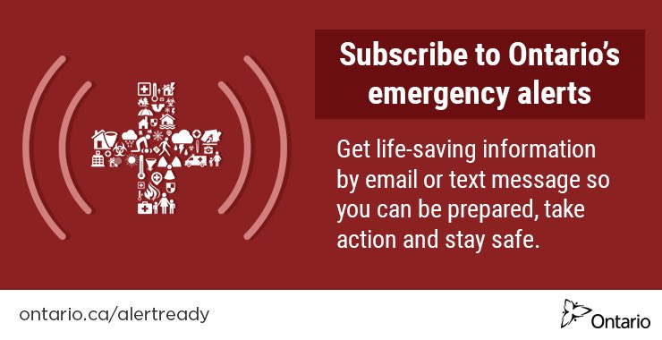RoreePayment's tweet image. Part of dealing with emergencies in a calm and prepared manner is knowing and being informed.  Ensure you are getting proper and up-to-date information to plan your next steps.  Sign up for emergency alerts and get have all the important info sent to you.