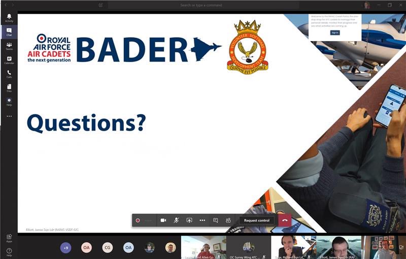 Tonight the team attended @RegComdtLASERs OC Wgs briefing to talk about the latest Cadet Portal developments and update on various other exciting projects in the works - great questions from the assembled Wg Cdrs! <a href="/ComdtAC/">Commandant RAF Air Cadets</a> <a href="/aircadets/">RAF Air Cadets</a> <a href="/BaderSupport/">BaderSupport</a>
