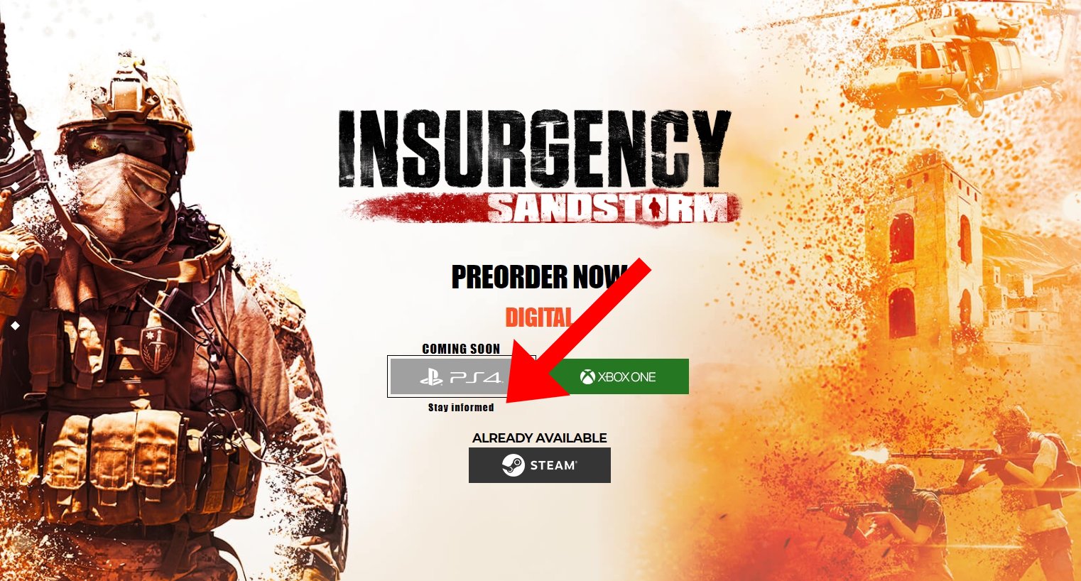 IGN on X: Insurgency: Sandstorm comes to PS4 and Xbox One on