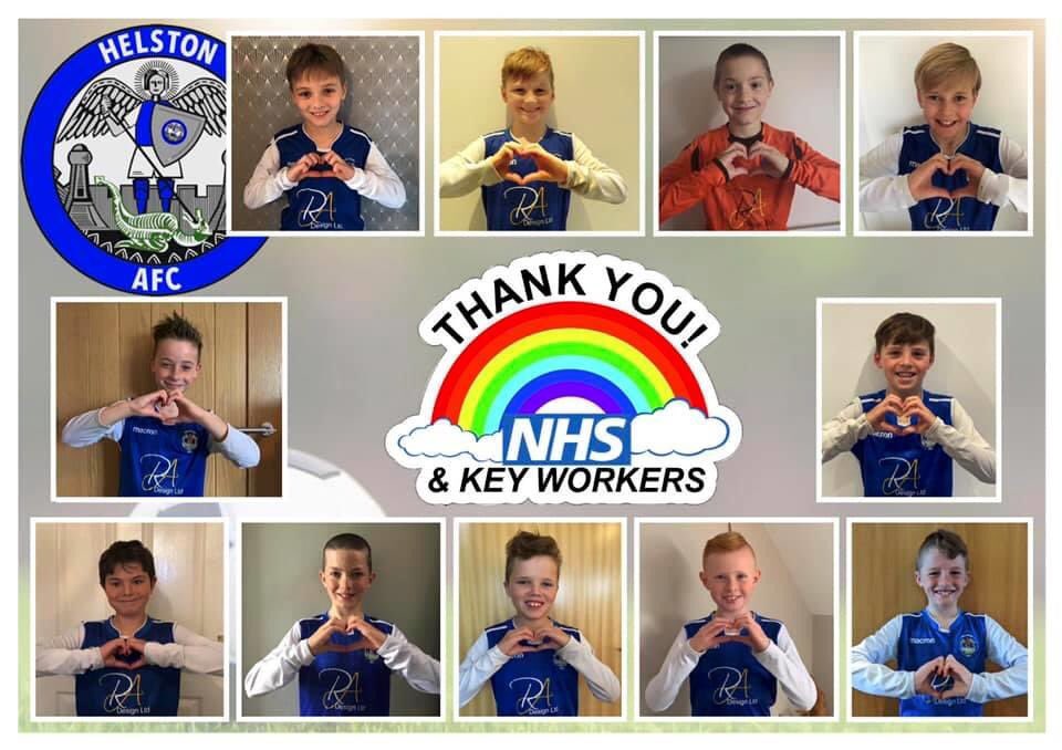 A massive thank you to all of The NHS and key workers helping us through these times, from all of our Dynamos... #staysafe