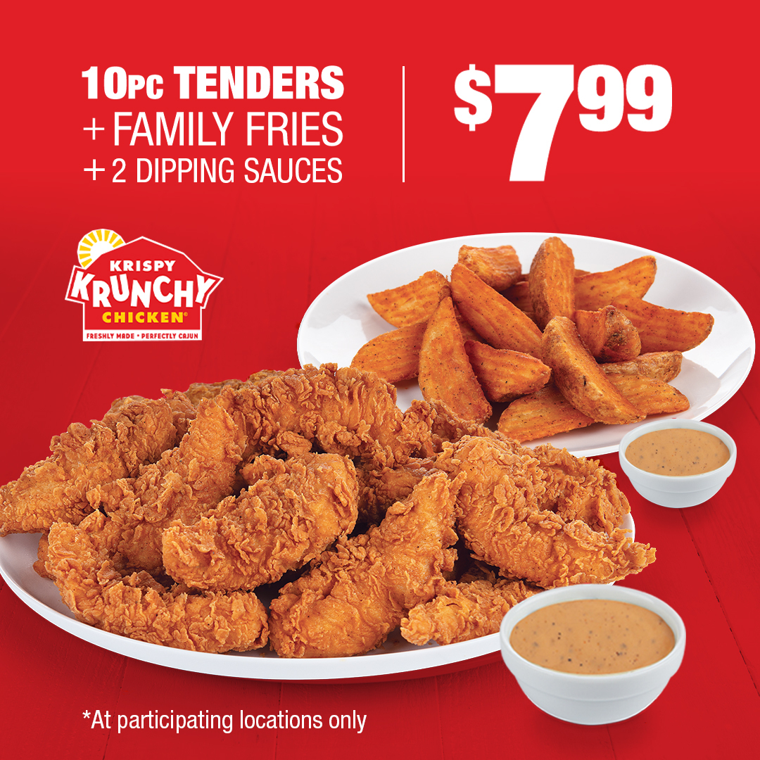 Krispy Krunchy Chicken® on Twitter "Some TLC for the dinner table. Get
