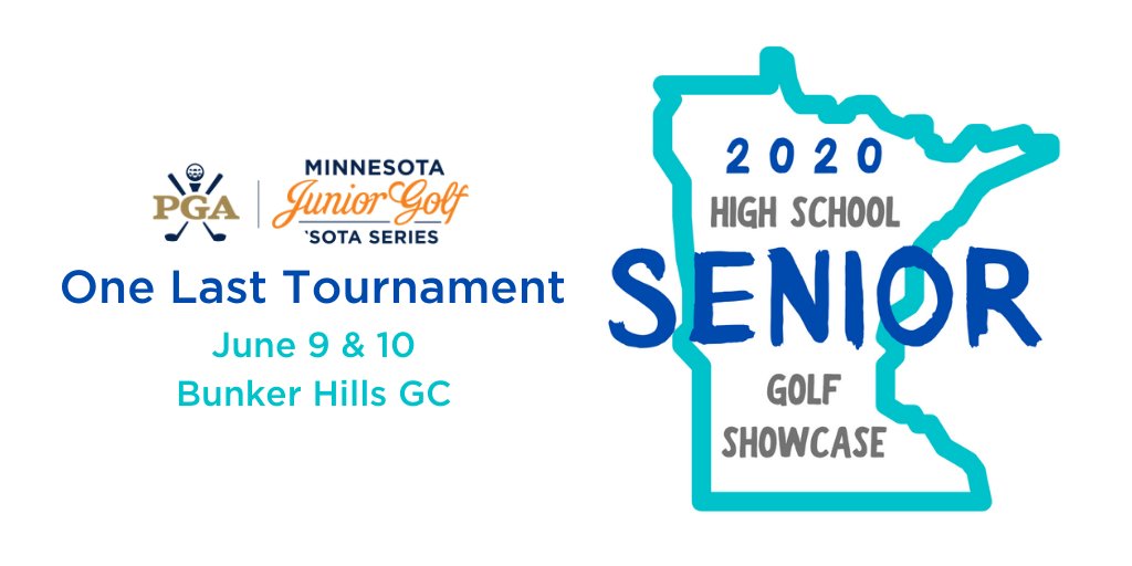 We understand how difficult this spring is for High School Seniors. No classes, prom, grad parties, or golf season. 

So we wanted to honor MN’s High School Seniors by hosting one last tournament for the boys &amp; girls of the Class of 2020.

More details at minnesotajuniorgolf.com/senior-showcas…