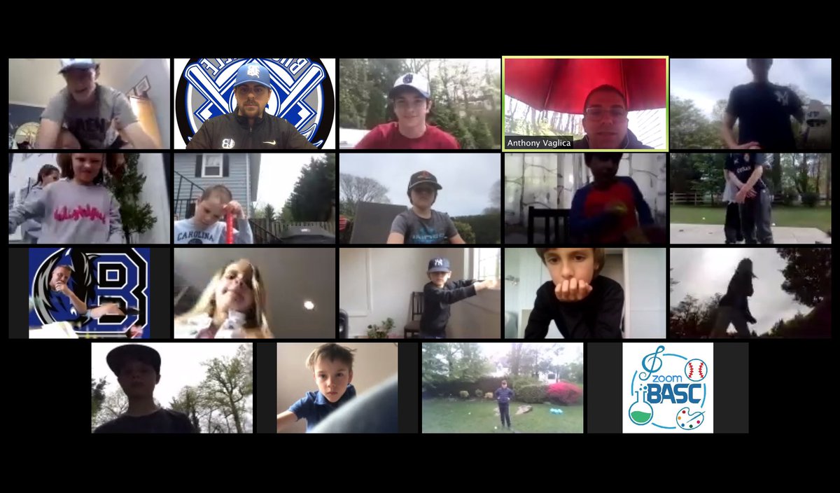 Bxvillebaseball's tweet photo. An awesome virtual baseball clinic today - thanks to Owen Jaquette, Peter Coquillette, and Ted Heraty for organizing and preparing!!! https://t.co/tSsHdNYoSm