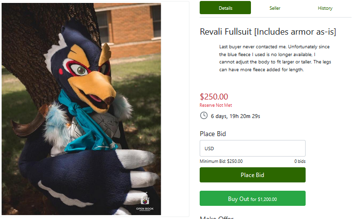 Moon2Umbriel's tweet photo. #legendofzelda Revali Fullsuit #loz  [Includes armor as-is] @TheDealersDen 

#BOTW The legs can have more fleece added for length.!https://t.co/FaWOgYhjVt

#thedealersden #fandom #auctions https://t.co/NJ6qatN6S6